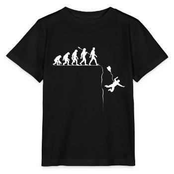 Evolution - Basejump - Basejumper - Stanley/Stella Kinder T-Shirt MINI CREATOR  - Schwarz - Vorne - Mikhail (115cm)