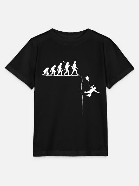 Evolution - Basejump - Basejumper - Stanley/Stella Kinder T-Shirt MINI CREATOR - Schwarz
