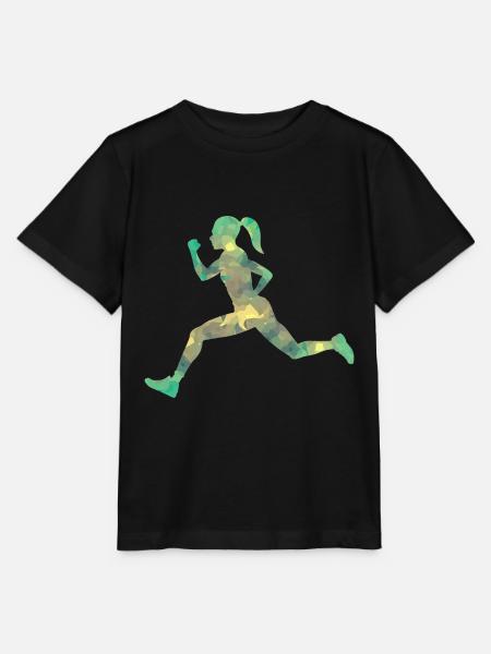 Sprinterin - Stanley/Stella Kinder T-Shirt MINI CREATOR - Schwarz
