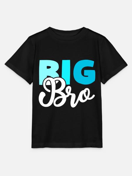 BIG BRO Bruder - Stanley/Stella Kinder T-Shirt MINI CREATOR  - Schwarz