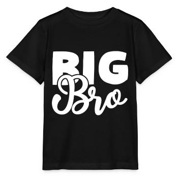 Big Bro - Stanley/Stella Kinder T-Shirt MINI CREATOR  - Schwarz - Vorne - Mikhail (115cm)