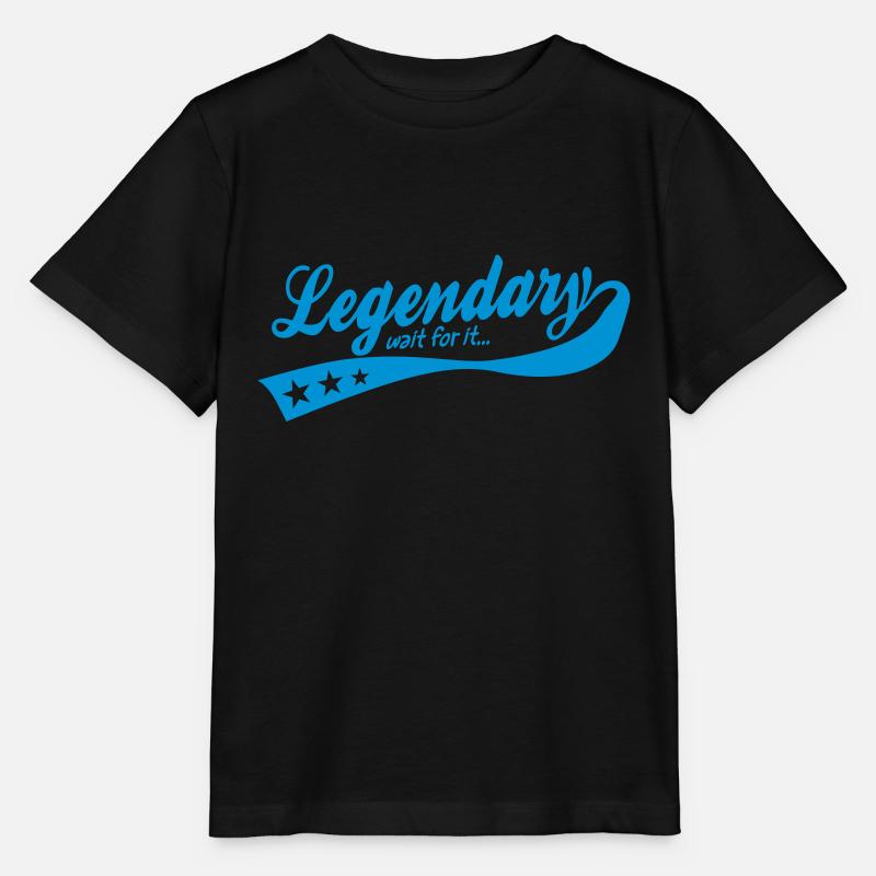 legendary ... wait for it ... retro - Stanley/Stella Kinder T-Shirt MINI CREATOR  - Schwarz