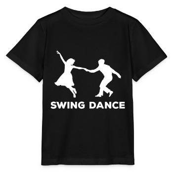 Swing dance - Stanley/Stella MINI CREATOR Kids’ T-Shirt - black - Front - Mikhail (115cm)