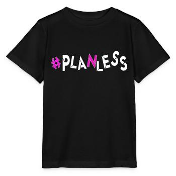 no plan today no idea burnout headless relax head - Stanley/Stella MINI CREATOR Kids’ T-Shirt - black - Front - Mikhail (115cm)