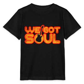 musique soul - T-shirt bio MINI CREATOR Stanley/Stella Enfant - noir - Devant - Mikhail (115cm)