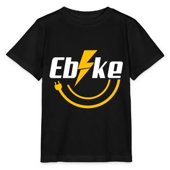 E-Bike EBike E Bike - T-shirt bio MINI CREATOR Stanley/Stella Enfant - noir - Devant - Mikhail (115cm)