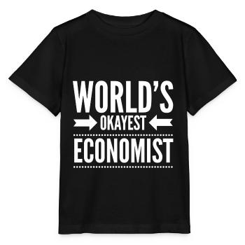 Économie Métiers Économiste Finance Gift K - T-shirt bio MINI CREATOR Stanley/Stella Enfant - noir - Devant - Mikhail (115cm)