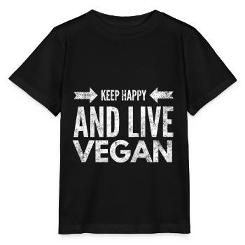 Vegan Vegan Vegan Vegan Gift 12th - T-shirt bio MINI CREATOR Stanley/Stella Enfant - noir - Devant - Mikhail (115cm)