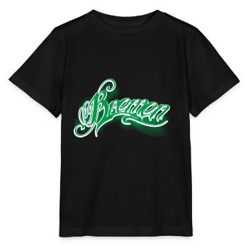 Brême - T-shirt bio MINI CREATOR Stanley/Stella Enfant - noir - Devant - Mikhail (115cm)