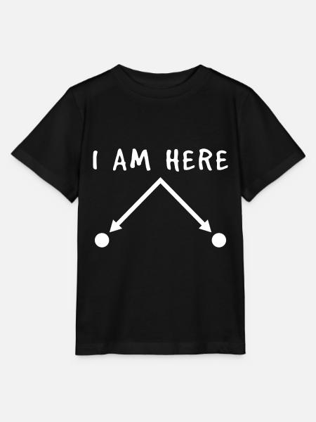la physique quantique - T-shirt bio MINI CREATOR Stanley/Stella Enfant - noir