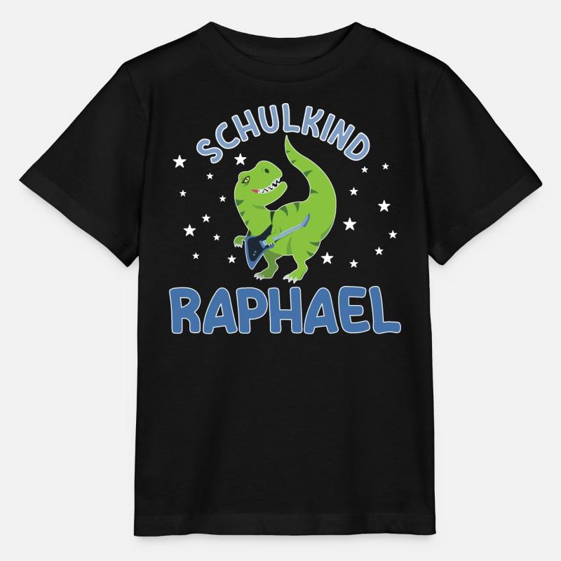 Einschulung Schulkind Raphael - Stanley/Stella Kinder T-Shirt MINI CREATOR  - Schwarz