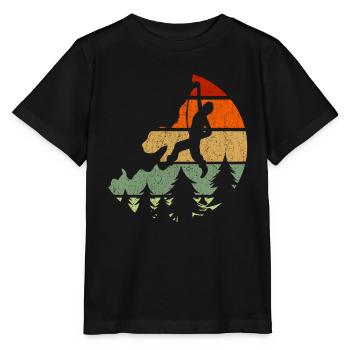 Freizeit Boulder Retro Klettershirt Sportklettern - Stanley/Stella Kinder T-Shirt MINI CREATOR  - Schwarz - Vorne - Mikhail (115cm)