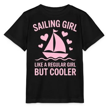 Voile Dire Fille Marin Voile Cadeau - T-shirt bio MINI CREATOR Stanley/Stella Enfant - noir - Devant - Mikhail (115cm)