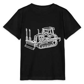 Bagger - Stanley/Stella Kinder T-Shirt MINI CREATOR  - Schwarz - Vorne - Mikhail (115cm)