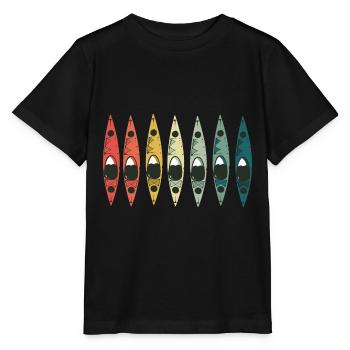 Kajak Verein - Stanley/Stella Kinder T-Shirt MINI CREATOR  - Schwarz - Vorne - Mikhail (115cm)