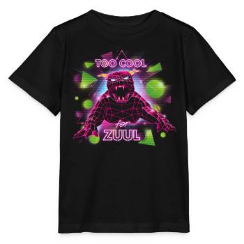 Ghostbusters Too Cool For Zuul - Stanley/Stella Kinder T-Shirt MINI CREATOR  - Schwarz - Vorne - Mikhail (115cm)