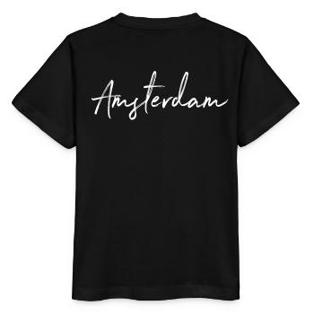 Amsterdam - Stanley/Stella Kinder T-Shirt MINI CREATOR  - Schwarz - Hinten - Mikhail (115cm)