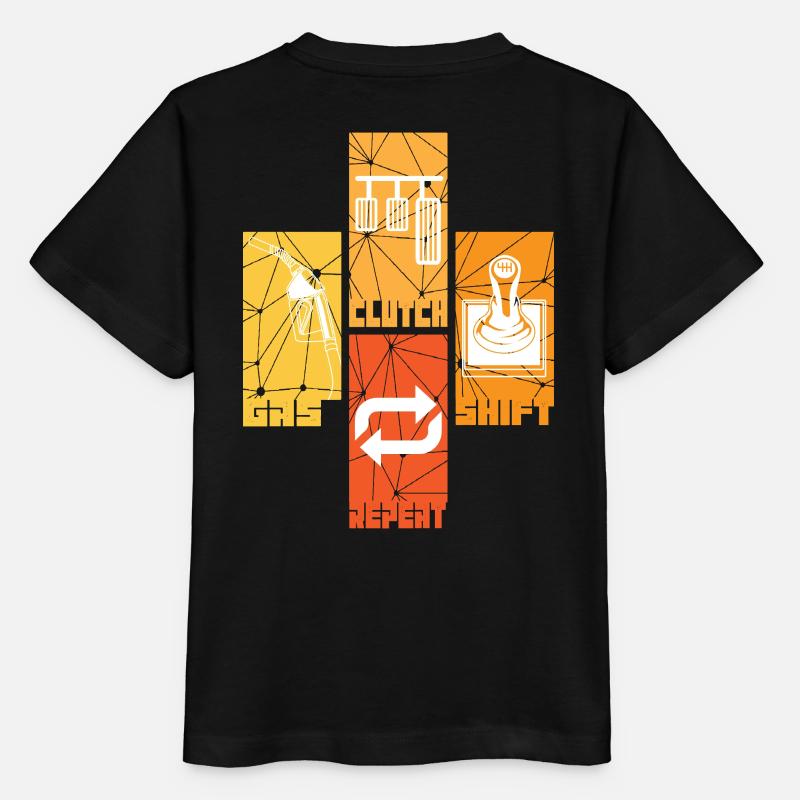 voitures - T-shirt bio MINI CREATOR Stanley/Stella Enfant - noir