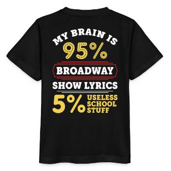 théâtre - T-shirt bio MINI CREATOR Stanley/Stella Enfant - noir - Dos - Mikhail (115cm)