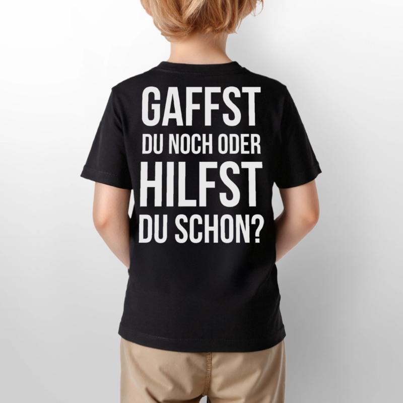 Gaffst du noch oder hilfst du schon? Stanley/Stella Kinder T-Shirt MINI CREATOR 