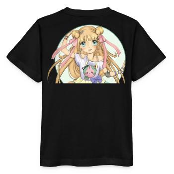 Manga - Stanley/Stella MINI CREATOR Kids’ T-Shirt - black - Back - Mikhail (115cm)