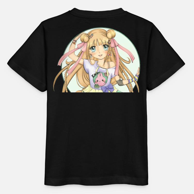 Mangas - T-shirt bio MINI CREATOR Stanley/Stella Enfant - noir
