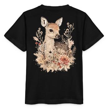 Fauve fauve - T-shirt bio MINI CREATOR Stanley/Stella Enfant - noir - Dos - Mikhail (115cm)
