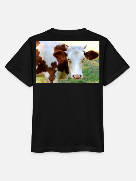 Kuh Poster - Stanley/Stella Kinder T-Shirt MINI CREATOR  - Schwarz