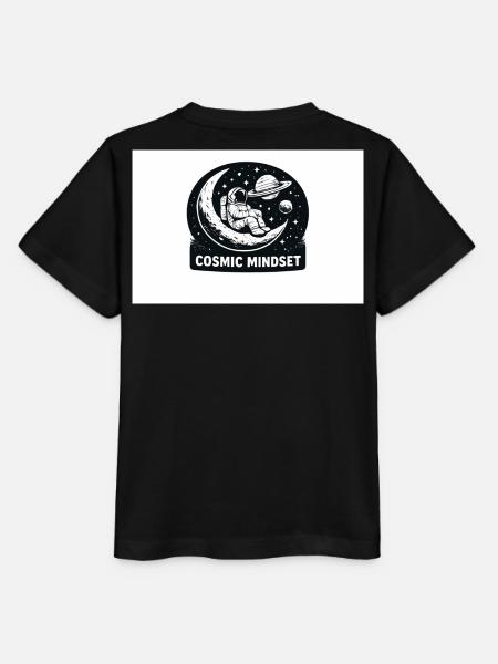 Kosmischer Mindset - Stanley/Stella Kinder T-Shirt MINI CREATOR - Schwarz