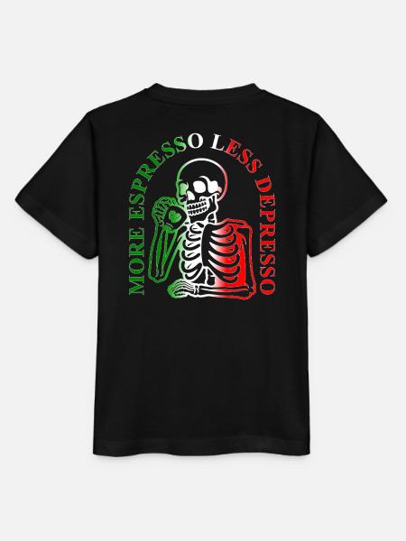 Espresso - Stanley/Stella Kinder T-Shirt MINI CREATOR - Schwarz