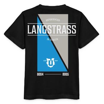 Langstrass Edition - Stanley/Stella MINI CREATOR Kids’ T-Shirt - black - Back - Mikhail (115cm)