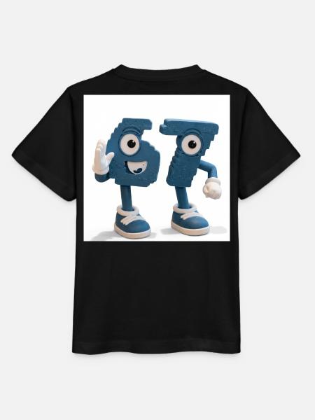 sixseven - Stanley/Stella Kinder T-Shirt MINI CREATOR - Schwarz