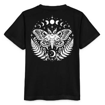 Mondschmetterling - Stanley/Stella Kinder T-Shirt MINI CREATOR  - Schwarz - Hinten - Mikhail (115cm)