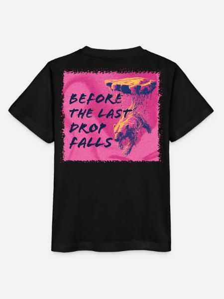 Before the last drop falls - Stanley/Stella Kinder T-Shirt MINI CREATOR - Schwarz