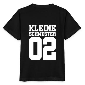 Petite sœur Partnershirt Look partenaire - T-shirt bio MINI CREATOR Stanley/Stella Enfant - noir - Dos - Mikhail (115cm)