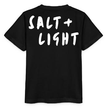Sel + lumière - T-shirt bio MINI CREATOR Stanley/Stella Enfant - noir - Dos - Mikhail (115cm)