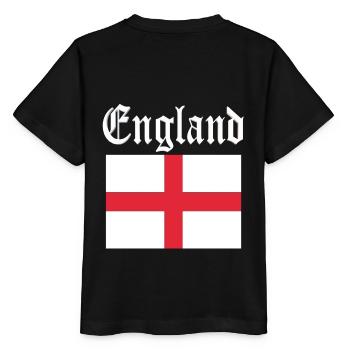 Design del calcio inglese - Maglietta per bambini MINI CREATOR di Stanley/Stella - nero - Retro - Mikhail (115cm)