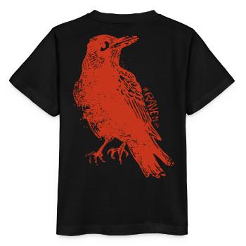 Le Corbeau - Der Rabe Grungy - T-shirt bio MINI CREATOR Stanley/Stella Enfant - noir - Dos - Mikhail (115cm)