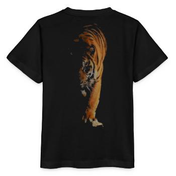 Tiger - Stanley/Stella MINI CREATOR Kids’ T-Shirt - black - Back - Mikhail (115cm)