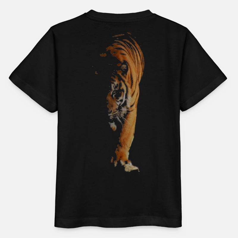 Tigre - T-shirt bio MINI CREATOR Stanley/Stella Enfant - noir