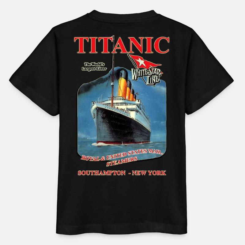 TITANIC Liner Kreation Louis RUNEMBERG © Adagp - Stanley/Stella Kinder T-Shirt MINI CREATOR - Schwarz