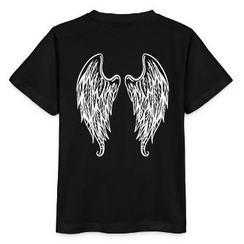 wings angel - T-shirt bio MINI CREATOR Stanley/Stella Enfant - noir - Dos - Mikhail (115cm)