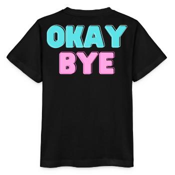 OKAY BYE - Stanley/Stella MINI CREATOR Kids’ T-Shirt - black - Back - Mikhail (115cm)