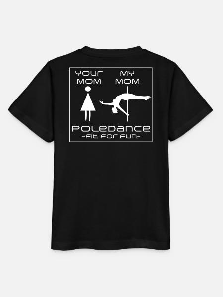 Poledance Mutti Spaß - Stanley/Stella Kinder T-Shirt MINI CREATOR  - Schwarz