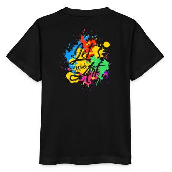 Künstler Abstrakte Kunst Künstlerin Geschenk - Stanley/Stella Kinder T-Shirt MINI CREATOR  - Schwarz - Hinten - Mikhail (115cm)