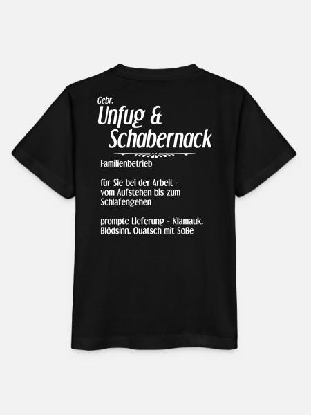 Unfug und Schabernack - Stanley/Stella Kinder T-Shirt MINI CREATOR  - Schwarz