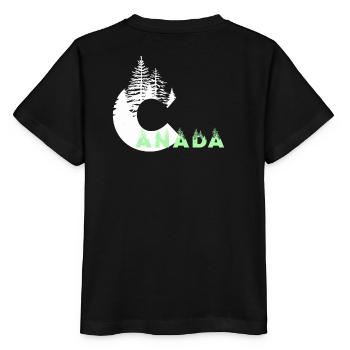 Canada - T-shirt bio MINI CREATOR Stanley/Stella Enfant - noir - Dos - Mikhail (115cm)