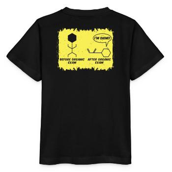 Chemistry - Stanley/Stella MINI CREATOR Kids’ T-Shirt - black - Back - Mikhail (115cm)