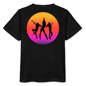 diso, fan de disco, musique disco - T-shirt bio MINI CREATOR Stanley/Stella Enfant - noir - Dos - Mikhail (115cm)