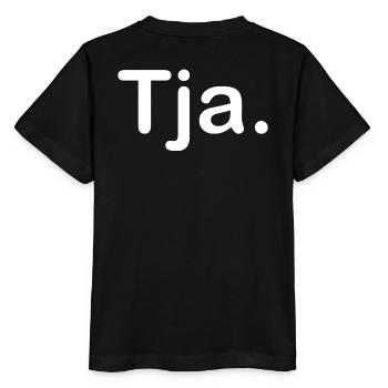 Tja. - Stanley/Stella Kinder T-Shirt MINI CREATOR  - Schwarz - Hinten - Mikhail (115cm)